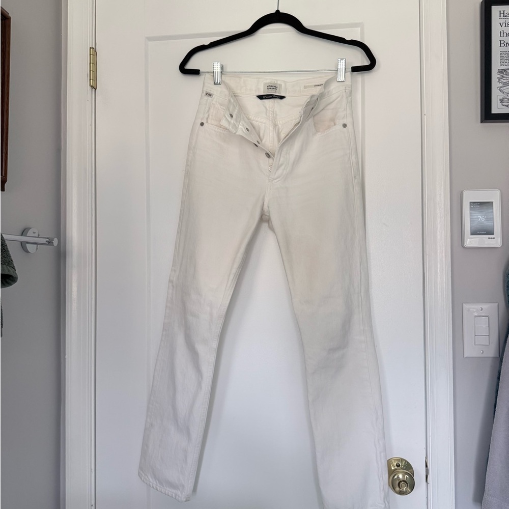CITIZENS OF HUMANITY Charlotte High-Rise Slim Straight Jeans Sz 24